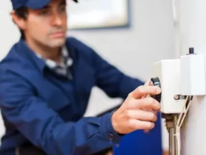 Electrician fixing unit