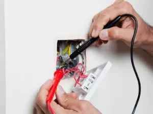 Fixing an outlet